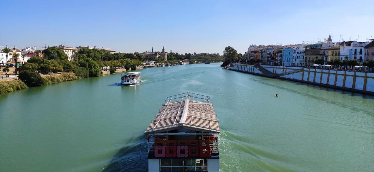 Apartamento Con Vistas Al Rio Guadalquivir En Triana, Sevilla Dış mekan fotoğraf